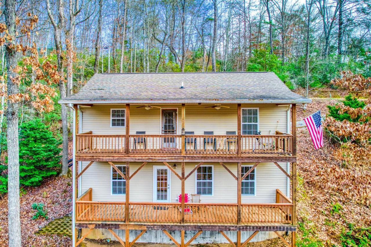 Trimont Mountain Cottage Франклин Экстерьер фото